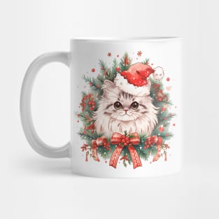 Christmas Persian Cat Mug